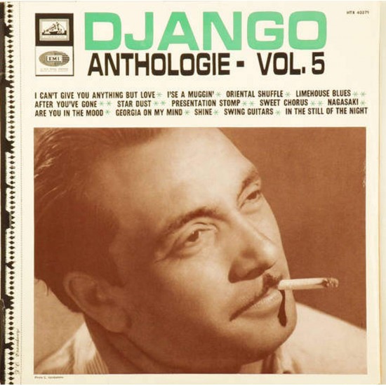 Пластинка Django Reinhardt Anthologie. Vol.5